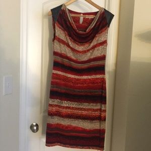 Little red slinky dress